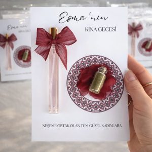 Kına gecesi kartlıklı hediyelik